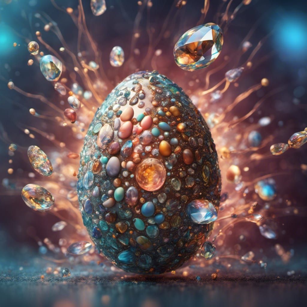 Diamond Jewelry Embryo Concept Art