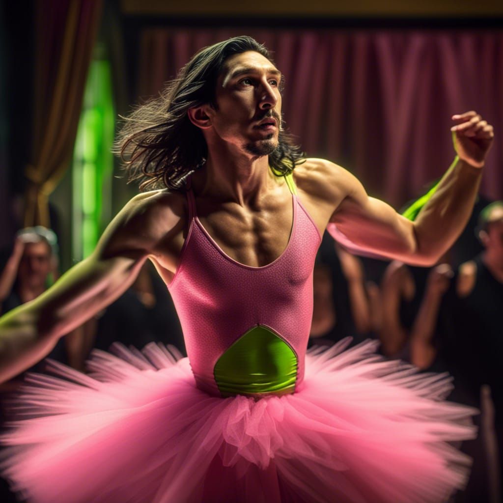 Adam Driver, ballerina extraordinaire
