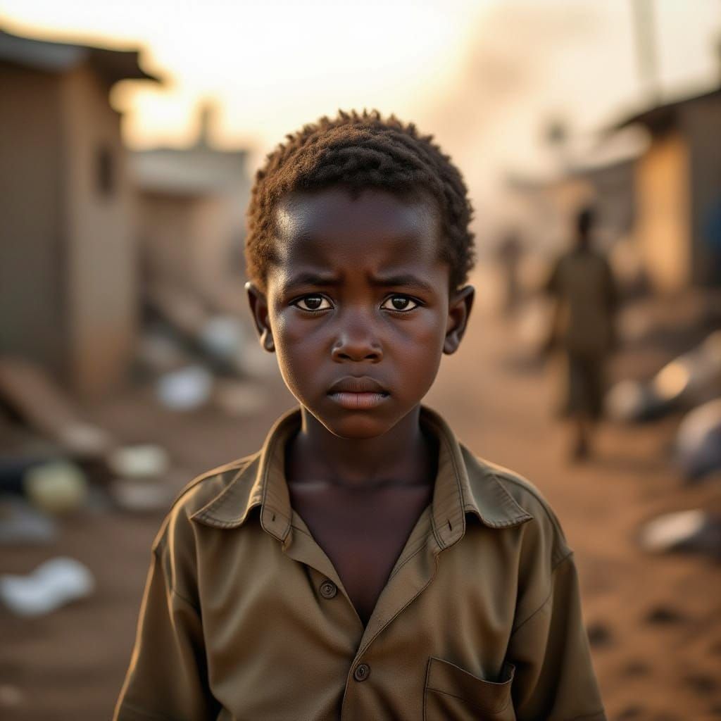 Young Ugandan Boy's Resilience Amidst Civil War