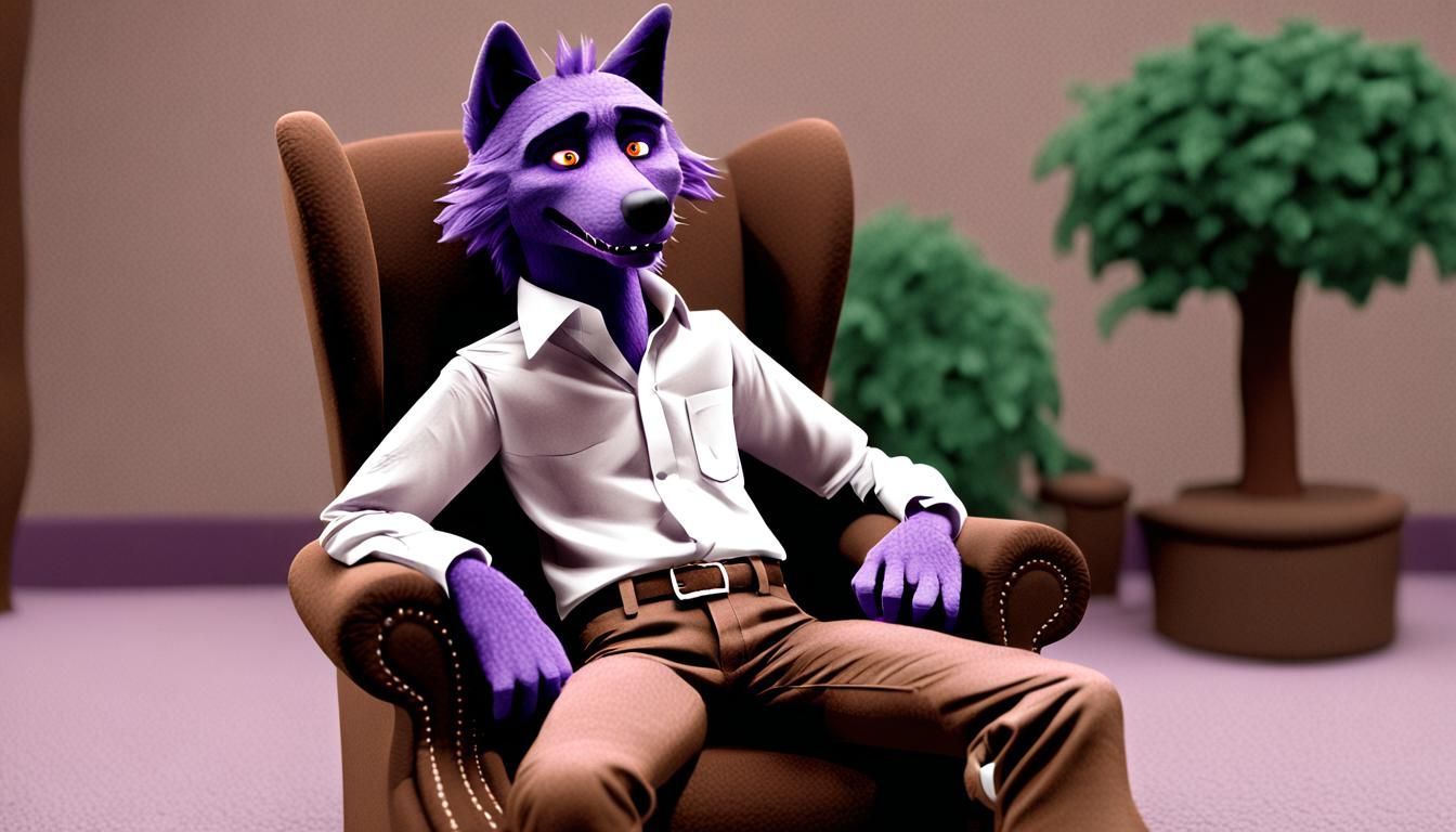 Herman as a furry