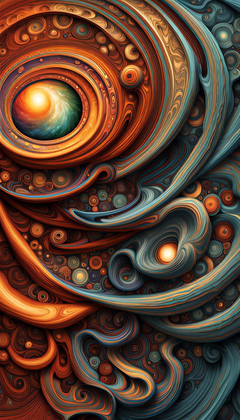 Abstract Figure Exploring Daydreaming and Woolgathering