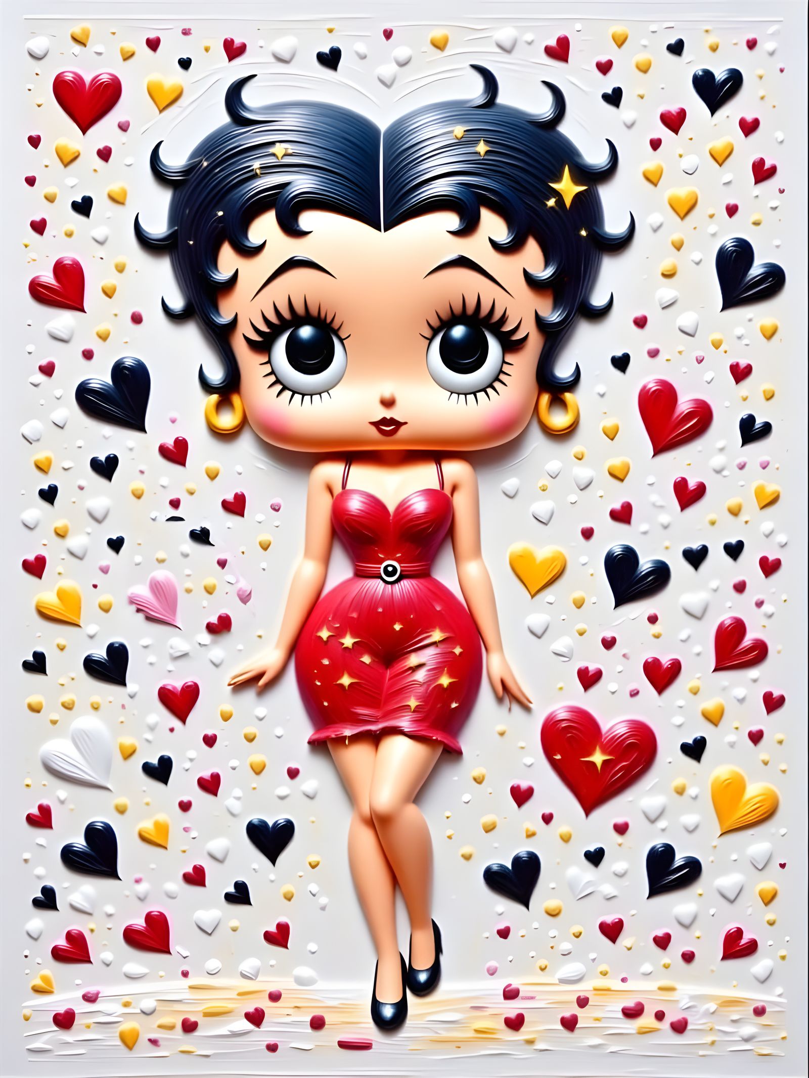 Betty Boop Funko Pop Figure in Iconic Red Dress