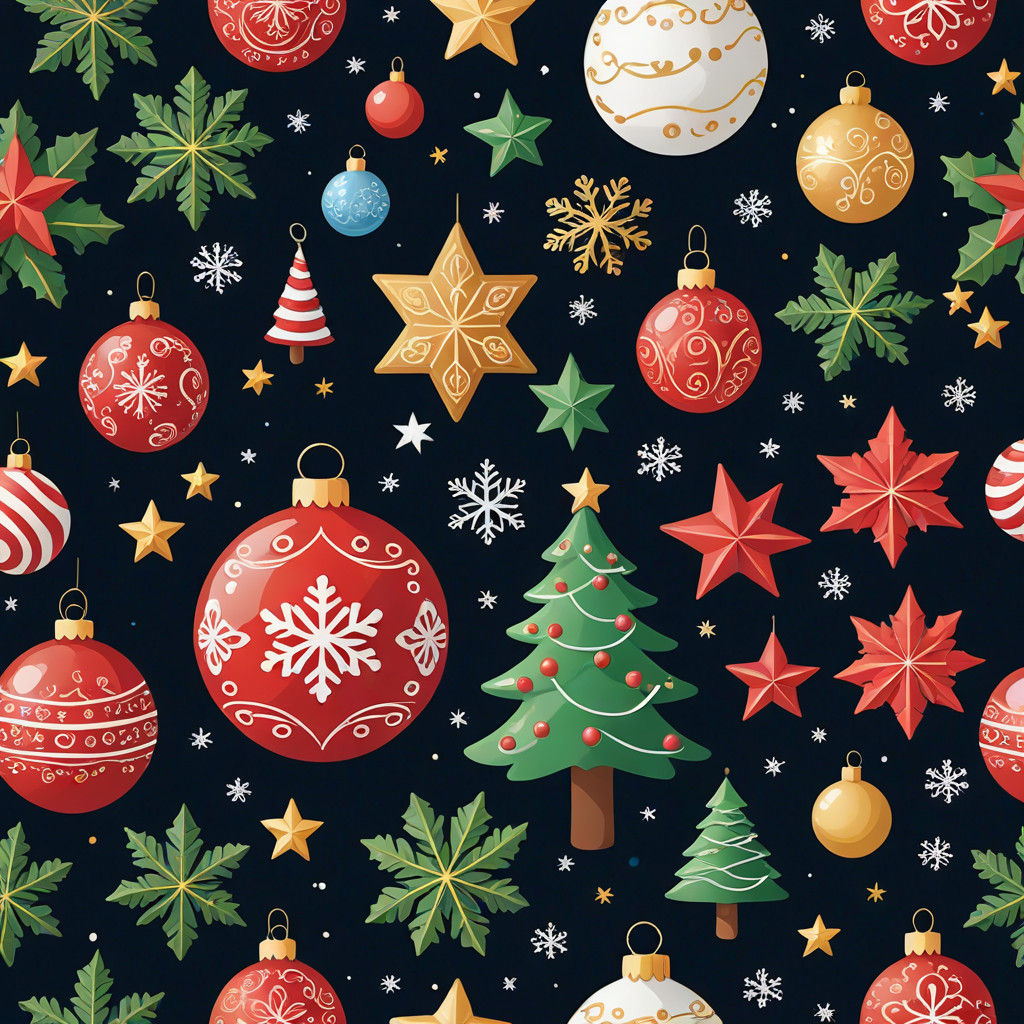 Whimsical Winter Wonderland Scene