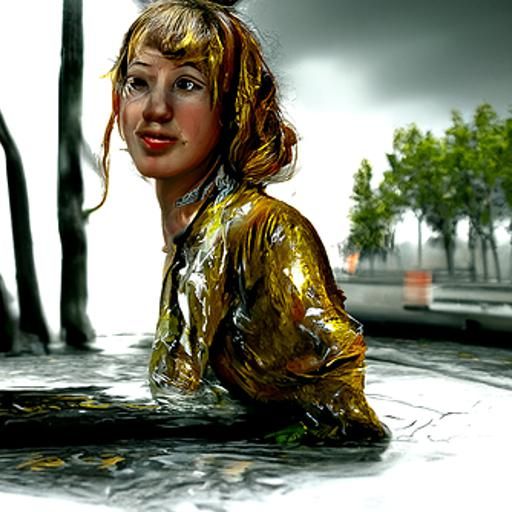 Nancy Drew Emerges: Photorealistic 8K Painting