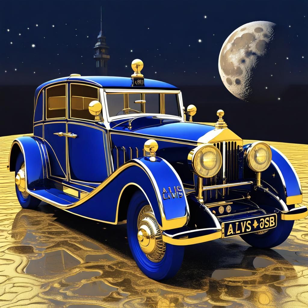 Auto Marke Alvis Speed 20
SB Vanden Plas Baujahr 1934/35 in gold