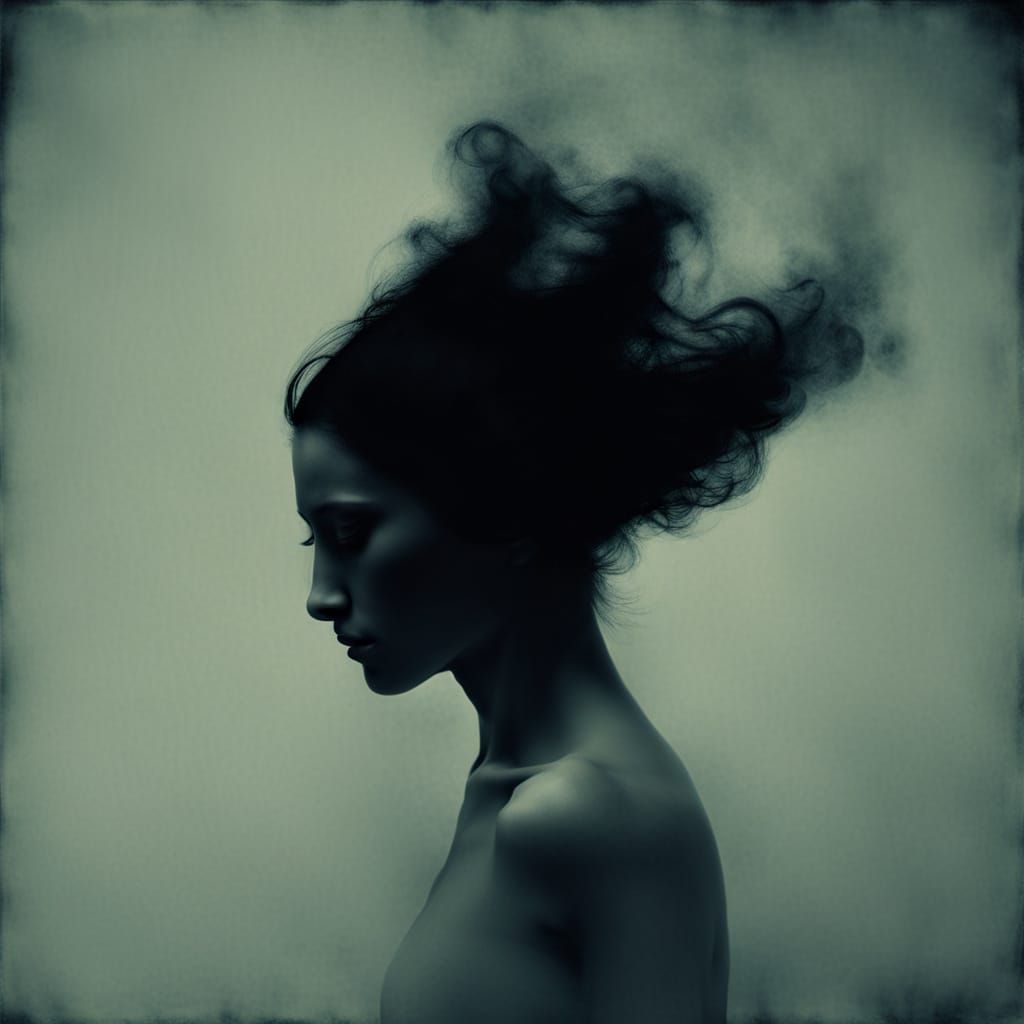 Surreal Spirit Photography in Hazy Minimalist Style