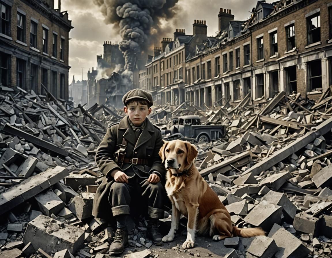 Christmas Day 1940, Manchester, England