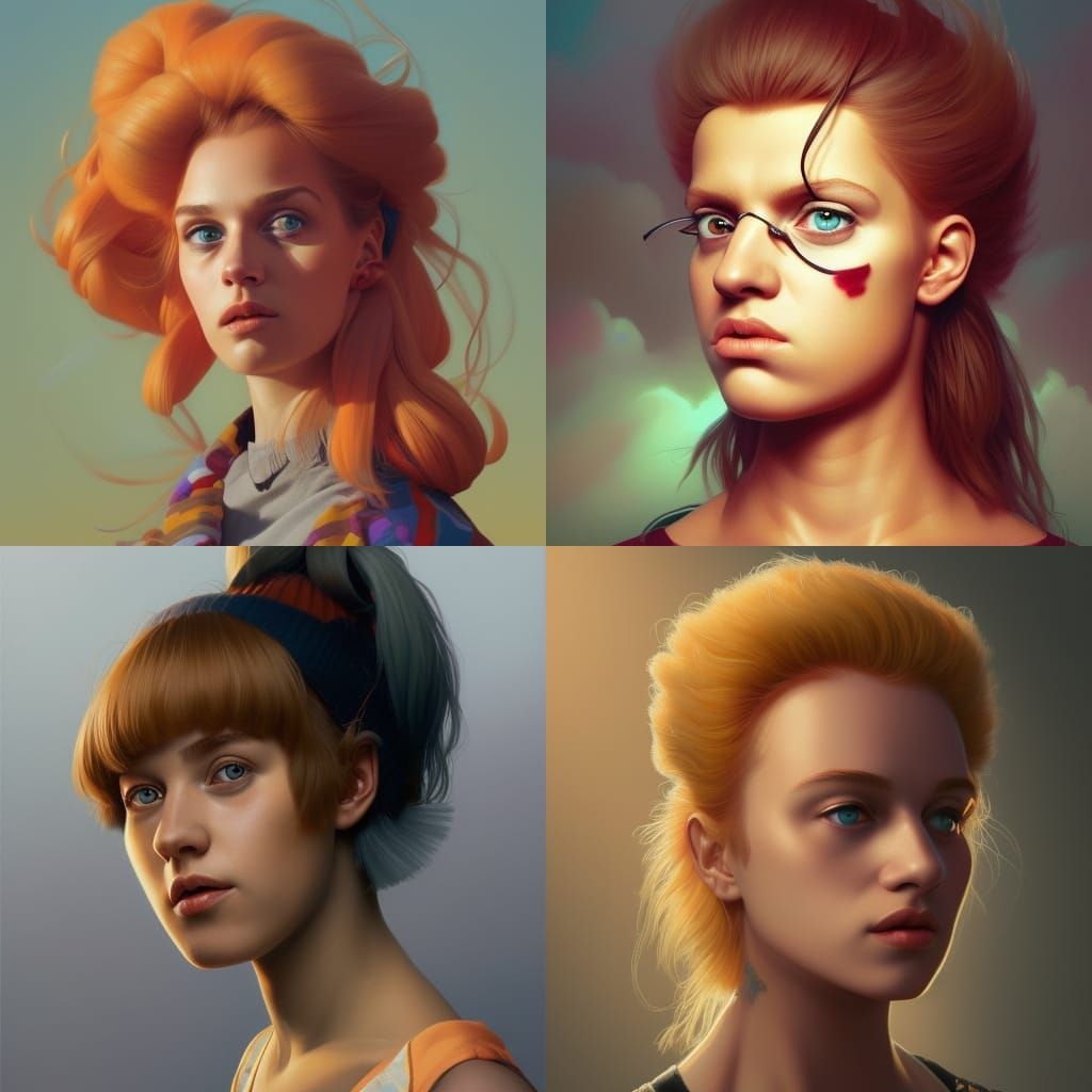 Hyperrealistic Lisa Simpson Portrait in 8K Resolution