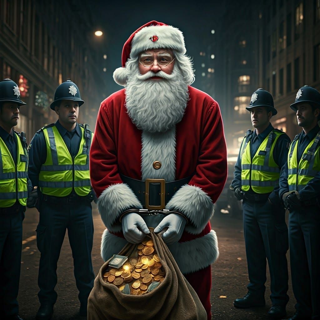 Santa Claus in Crisis: Caught in a High-Stakes Heist