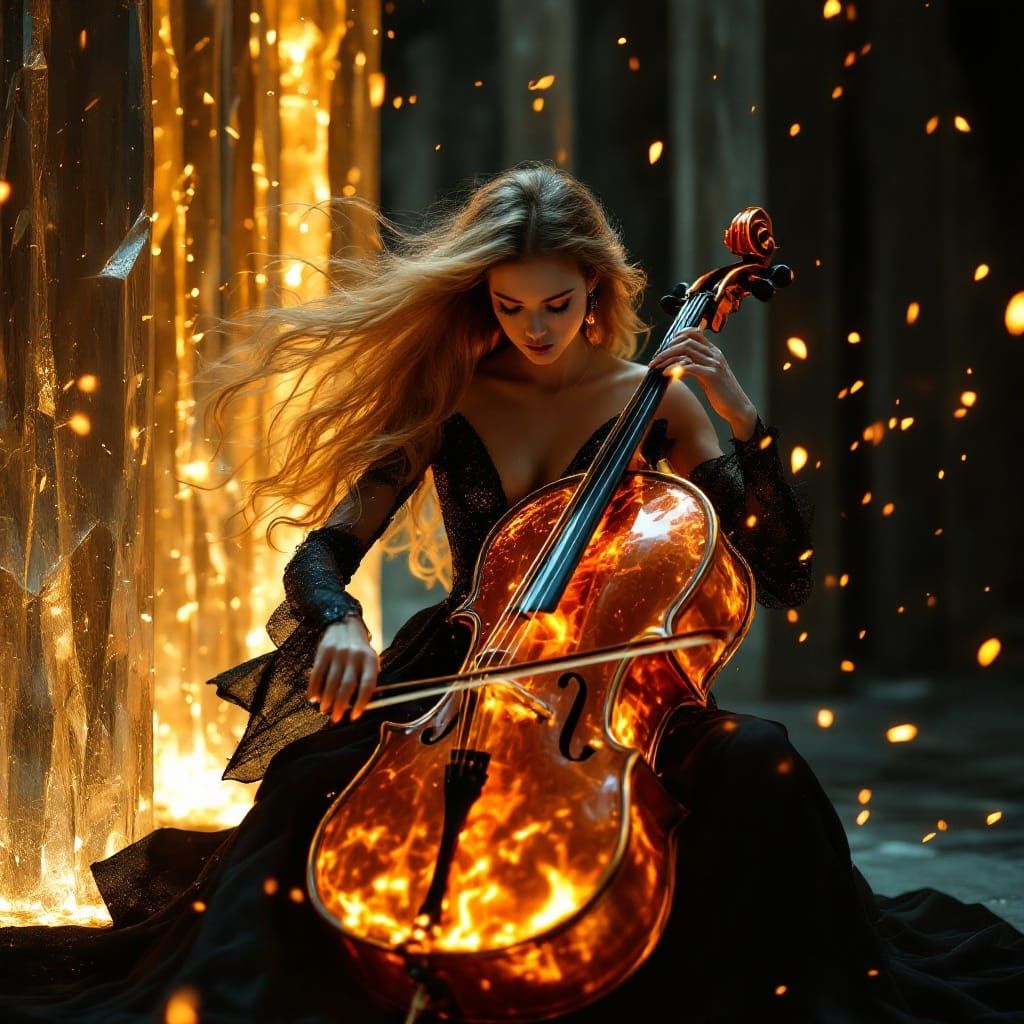 Cellist Ignites Cathedral with Fiery Music