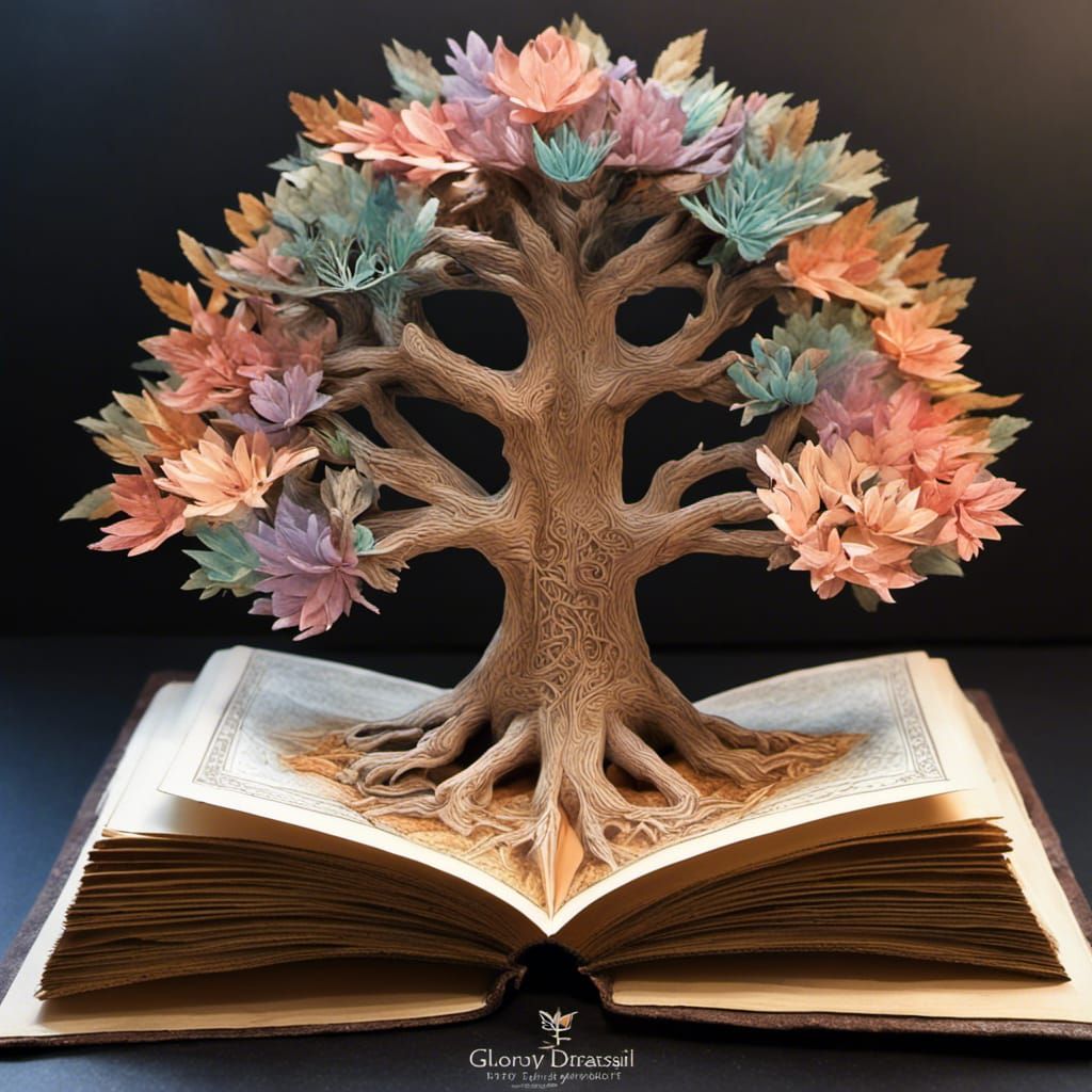 Magic Pop-Up Tree of Life in 3D