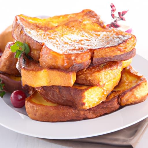 Classic French Toast Breakfast Still Life