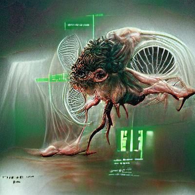 Eldritch Fly Concept Art in 8K Resolution