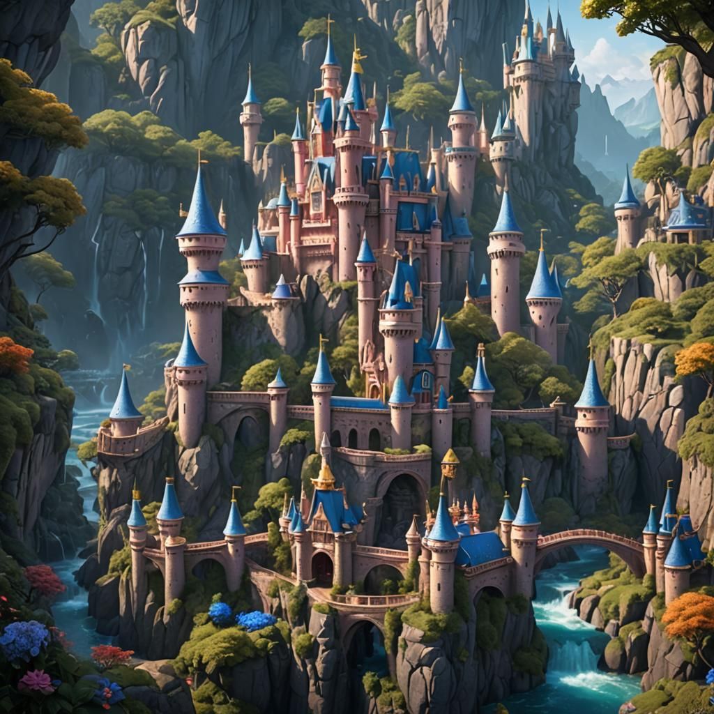 Fantastical Disney Princess Concept Art