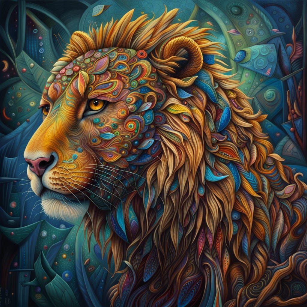 Speculative Zoology Creature in Vivid Colors