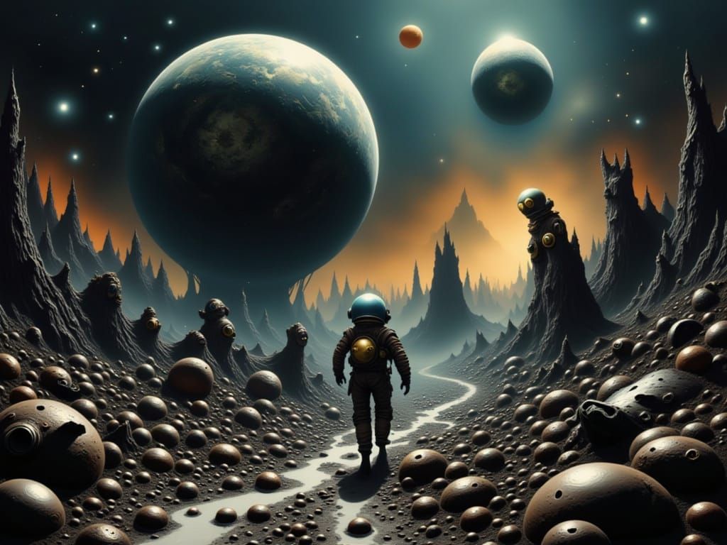 Astronauts Explore Ominous Exoplanet in Dramatic Sci-Fi Styl...