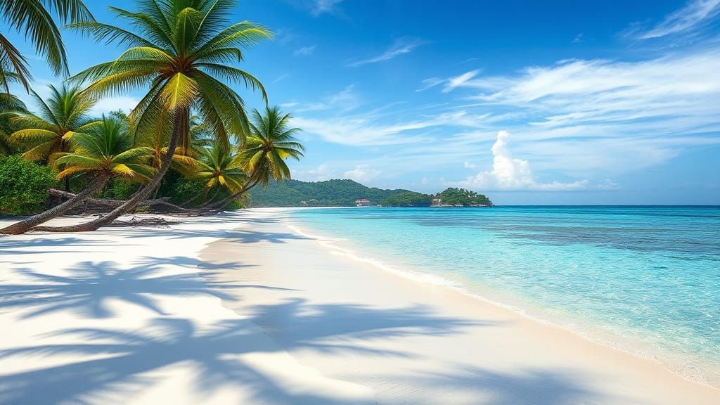 Bangka Island Beach: Turquoise Waters and White Sand