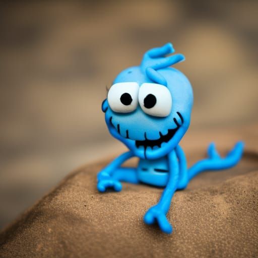 Sharp Focus Photograph of Mr. Meeseeks