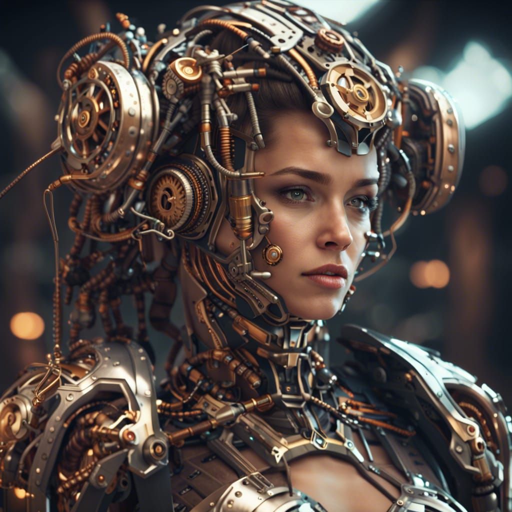 Steampunk Cyborg v1
