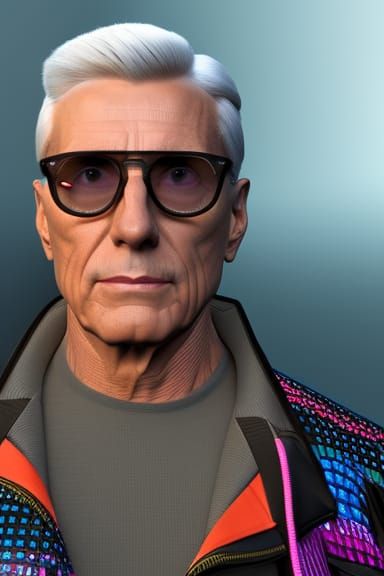 Hyperrealistic Portrait in Omar Ortiz Style