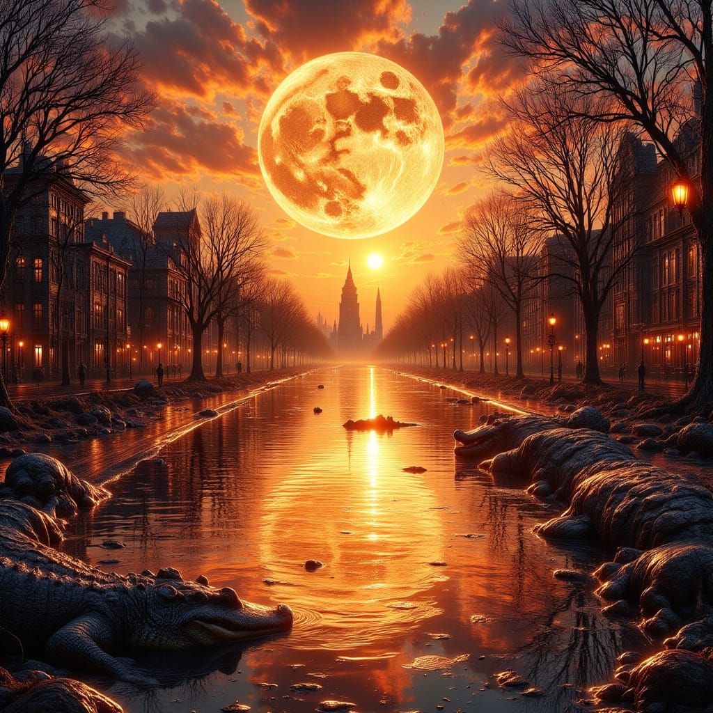 Post-Apocalyptic Swamp in Washington DC