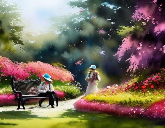 Beautiful garden