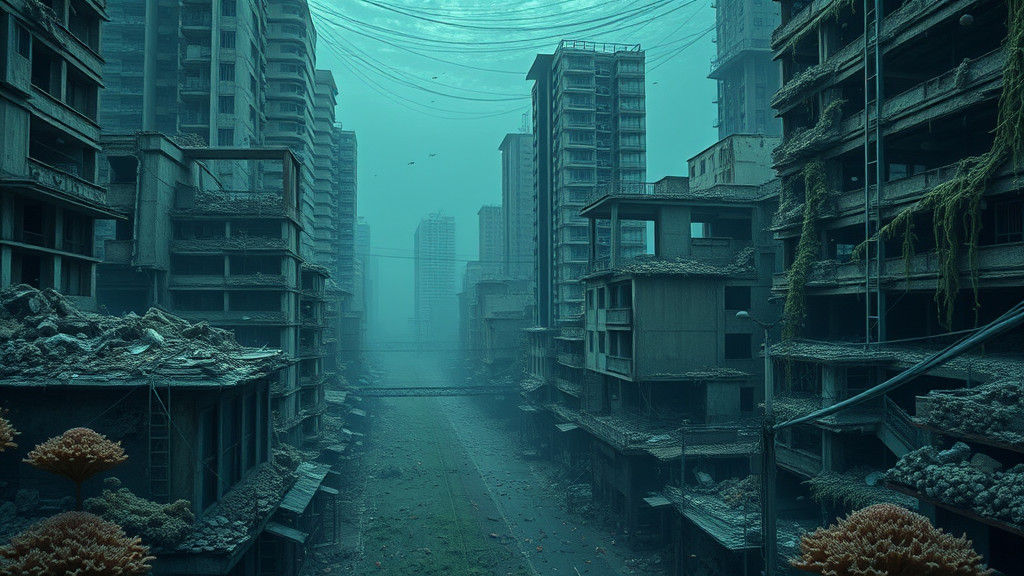 Post-Apocalyptic Jakarta Underwater: A Haunting Vision