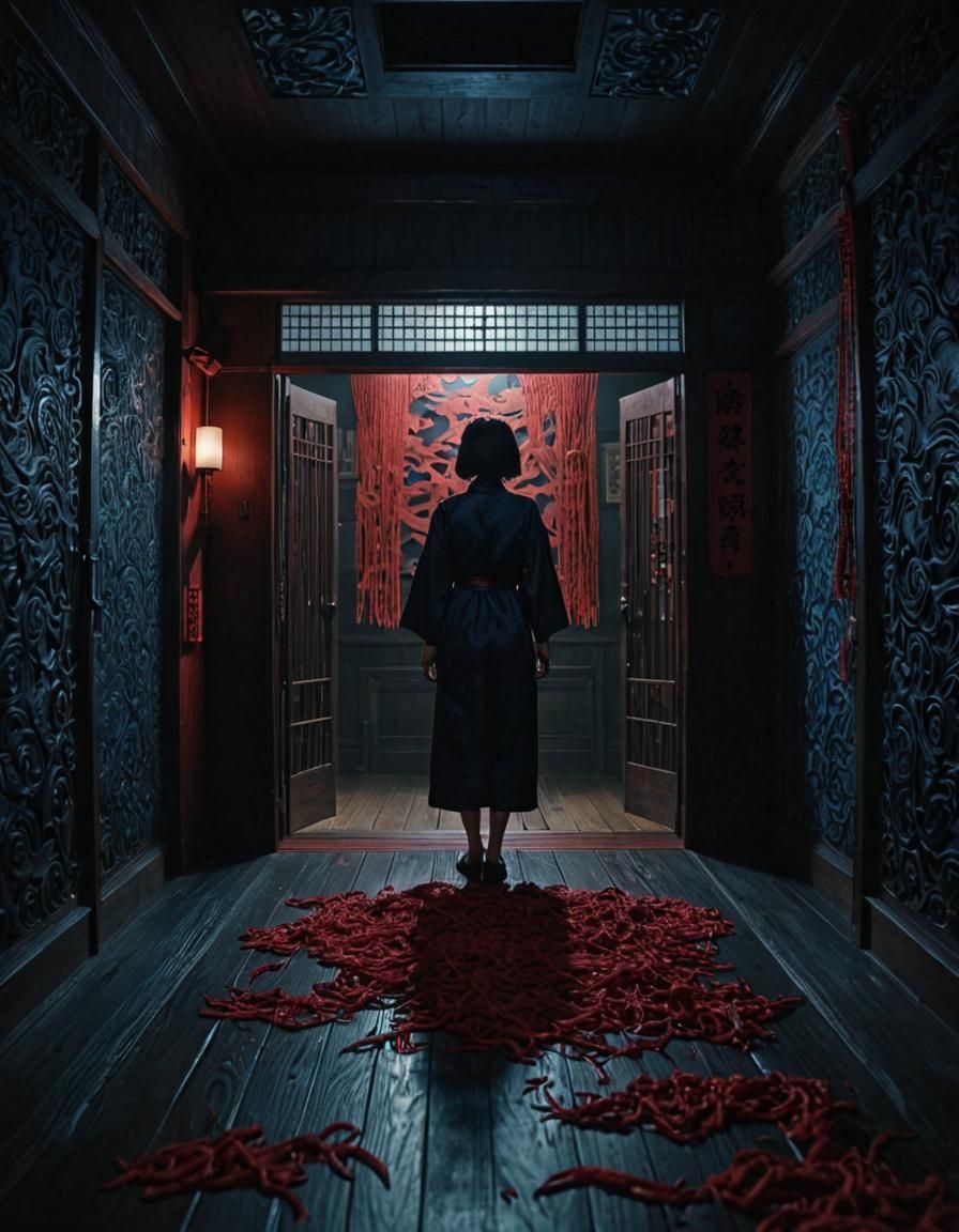 Japanese Vampire Horror in Horrorpunk Style