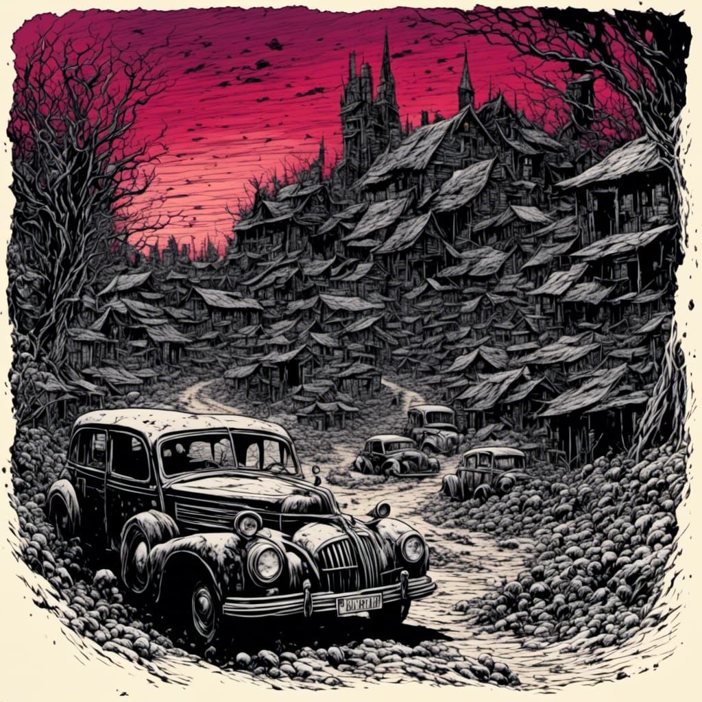 Comic Book Style Distant Memory