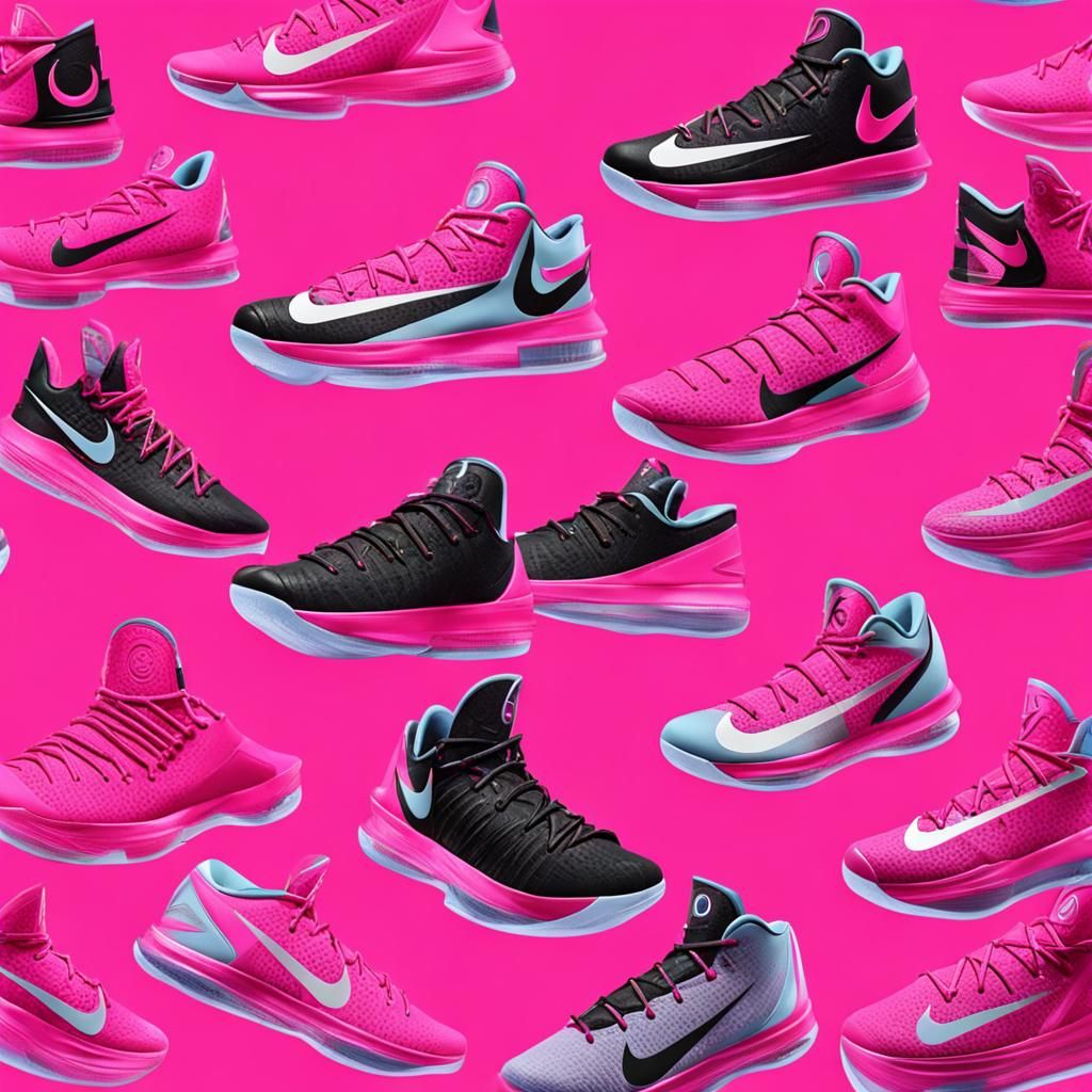 Pink Kevin Durant Shoes: AI Generated