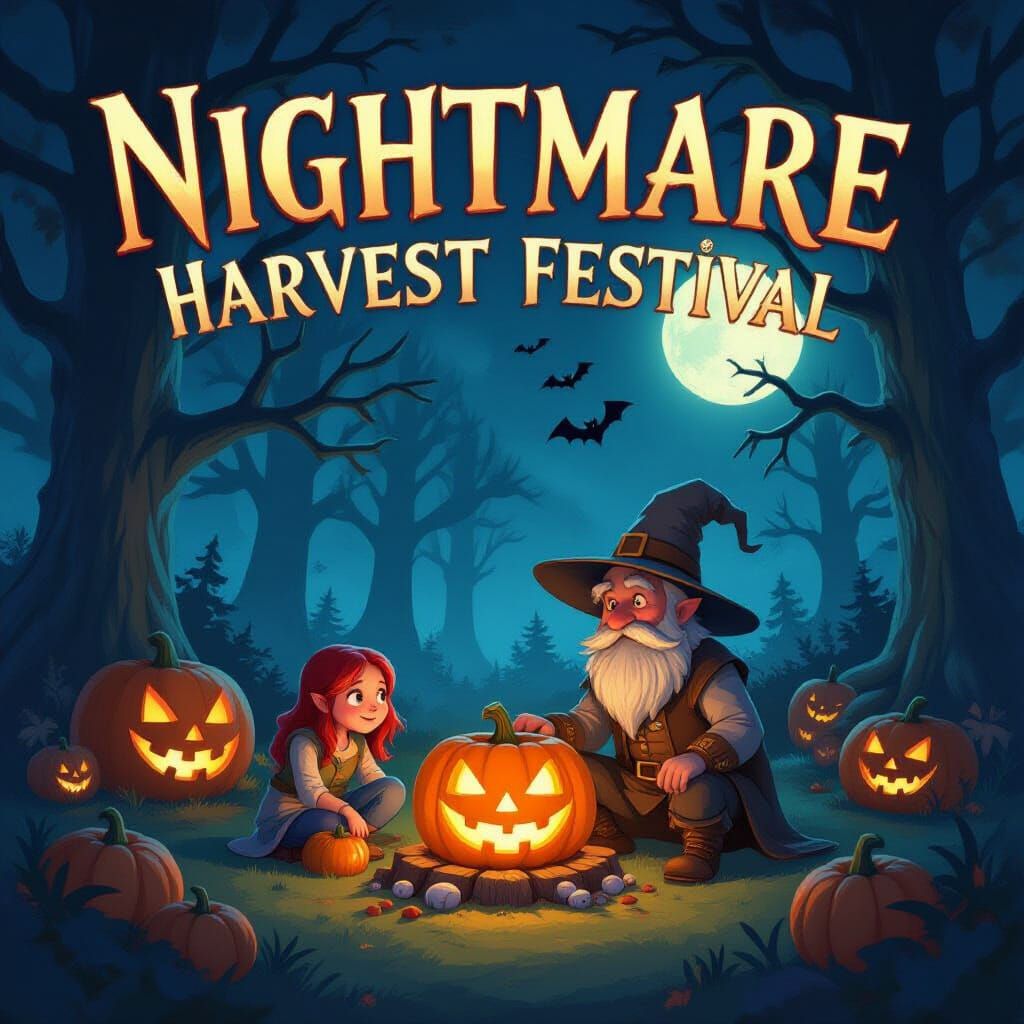 Nightmare Harvest Festival Scene