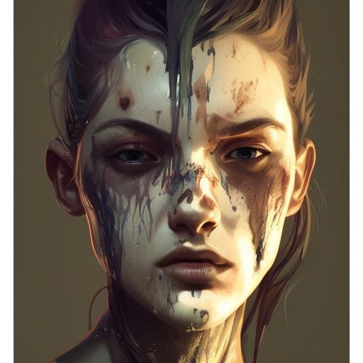 Hyperdetailed Portrait of a Serial Killer