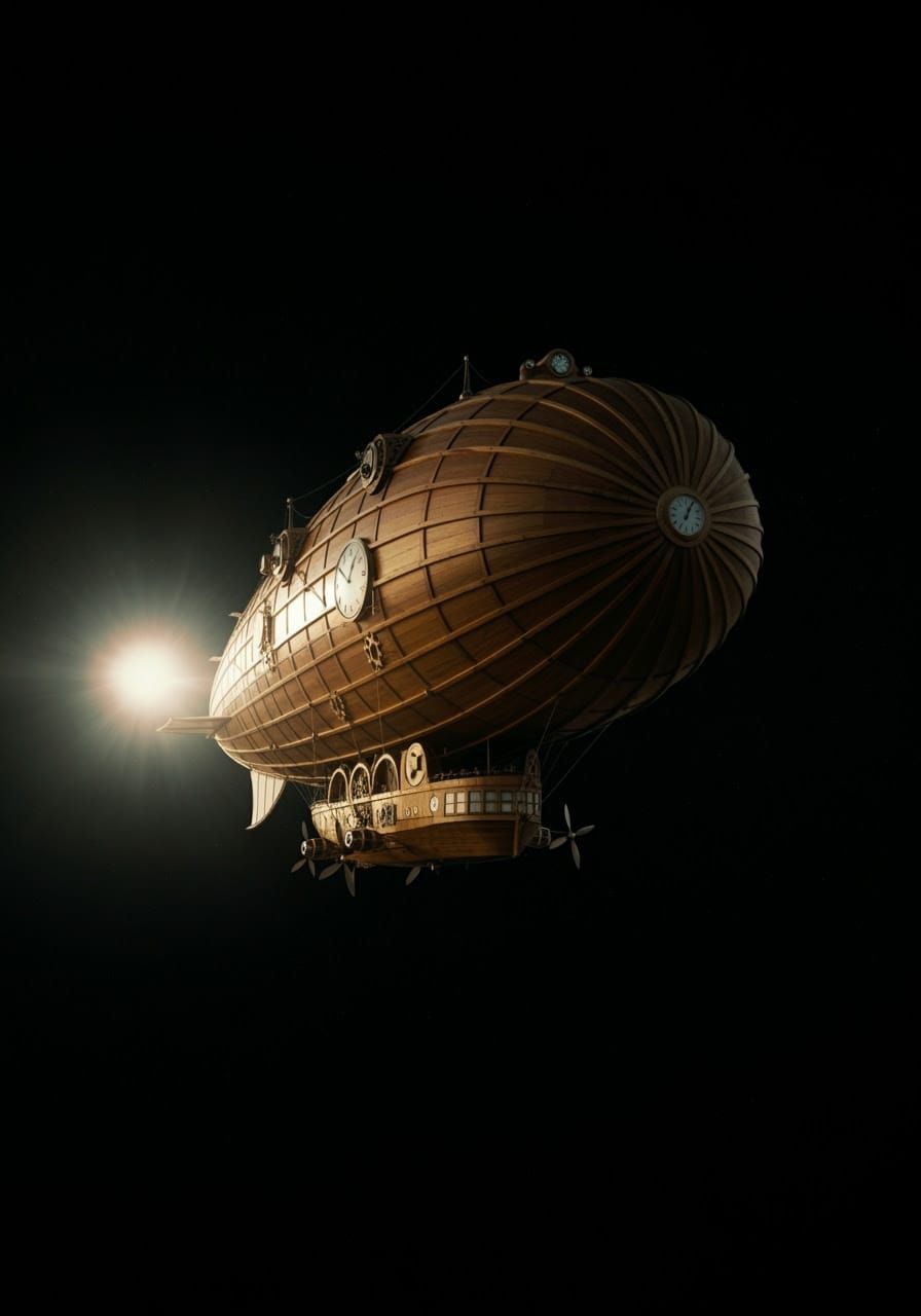 Exploring Deep Space on the newest Zeppelin of 1923!