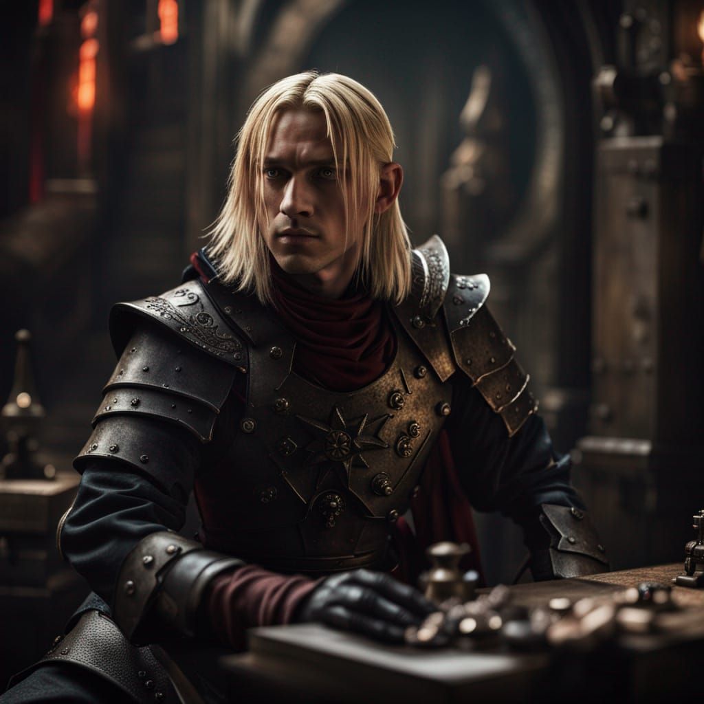 Ed Elric as D&D Character: Live Action Still