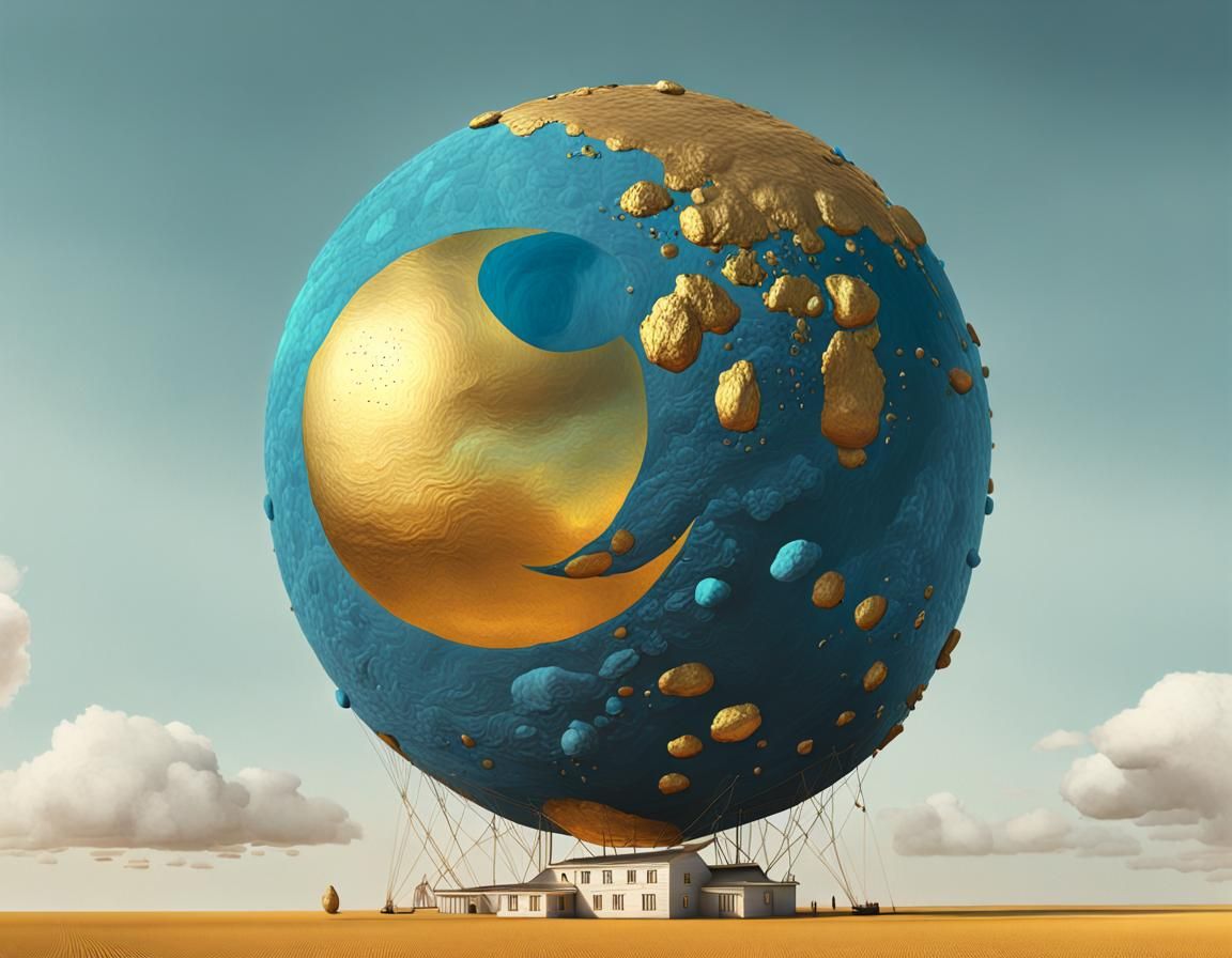 Golden Abstract Cycles in Magical Realism