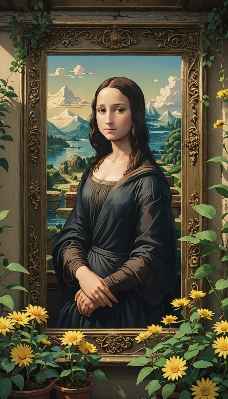 Anime Mona Lisa-2