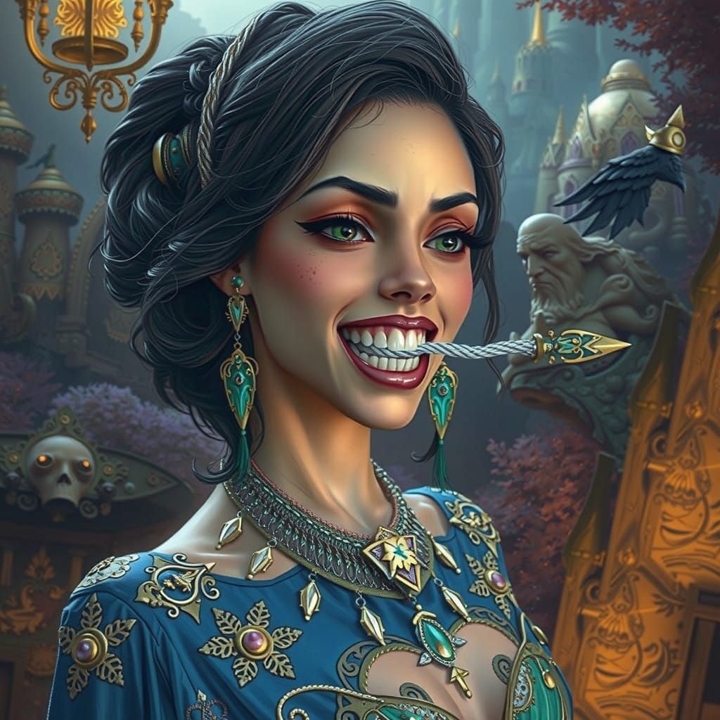 Frustrated Muse Silenced by Mysterious Bindings