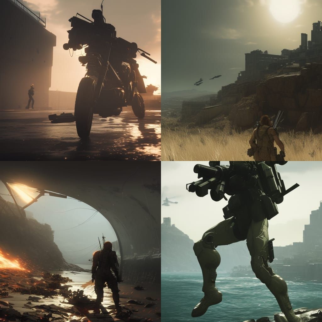 Metal Gear Solid V: Dark Fantasy Concept Art