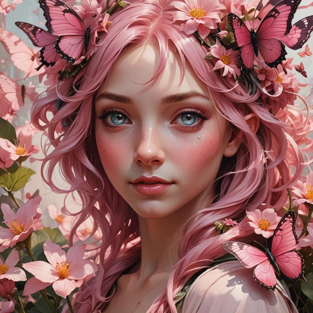 Flower Fairy - Pink