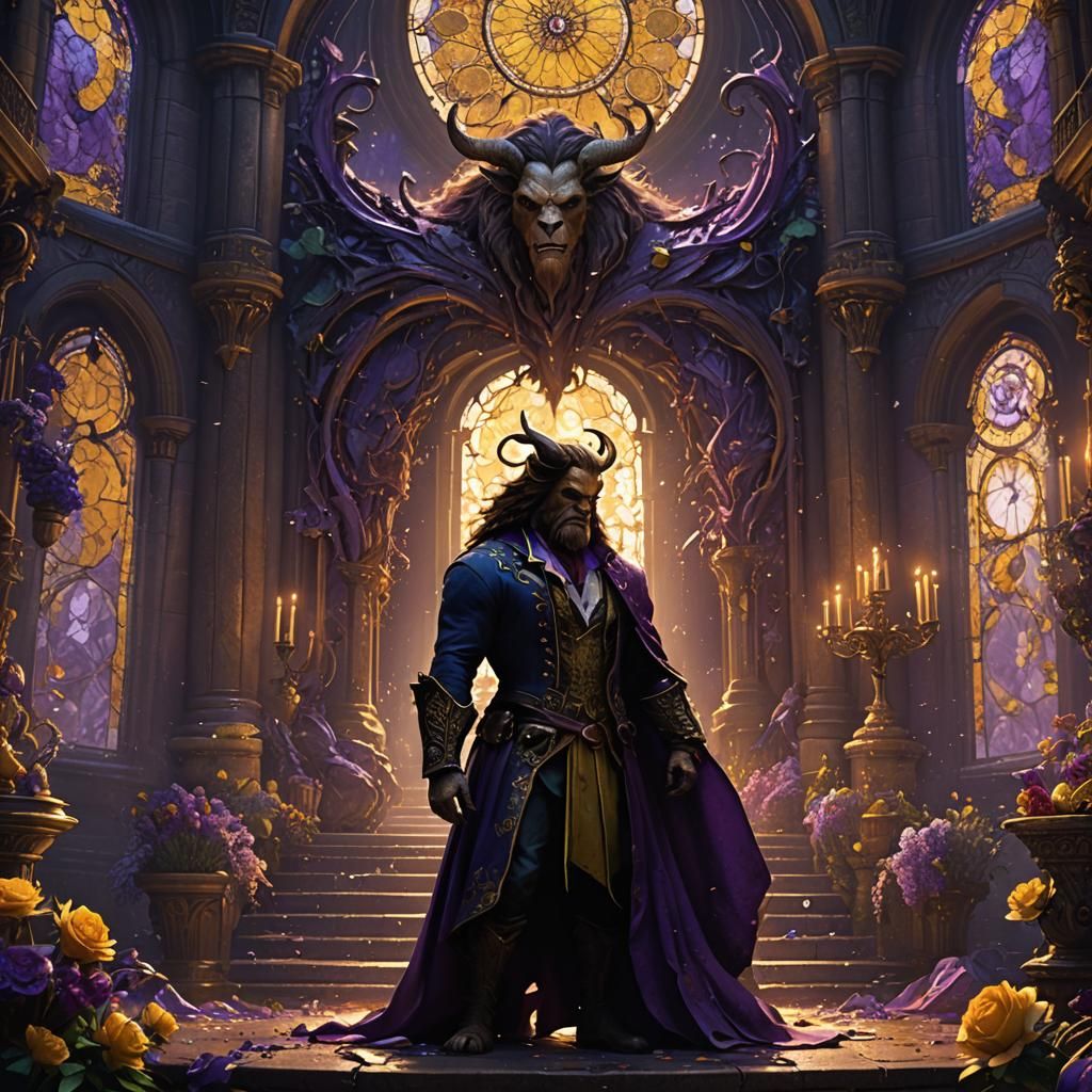 Beauty and the Beast: Dark Fantasy Concept Art