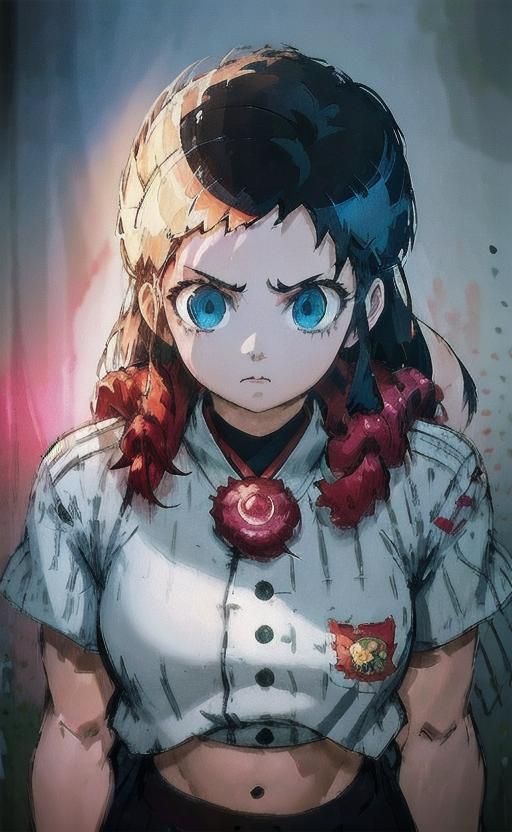 R.Mika in Street Fighter Alpha 3 Style