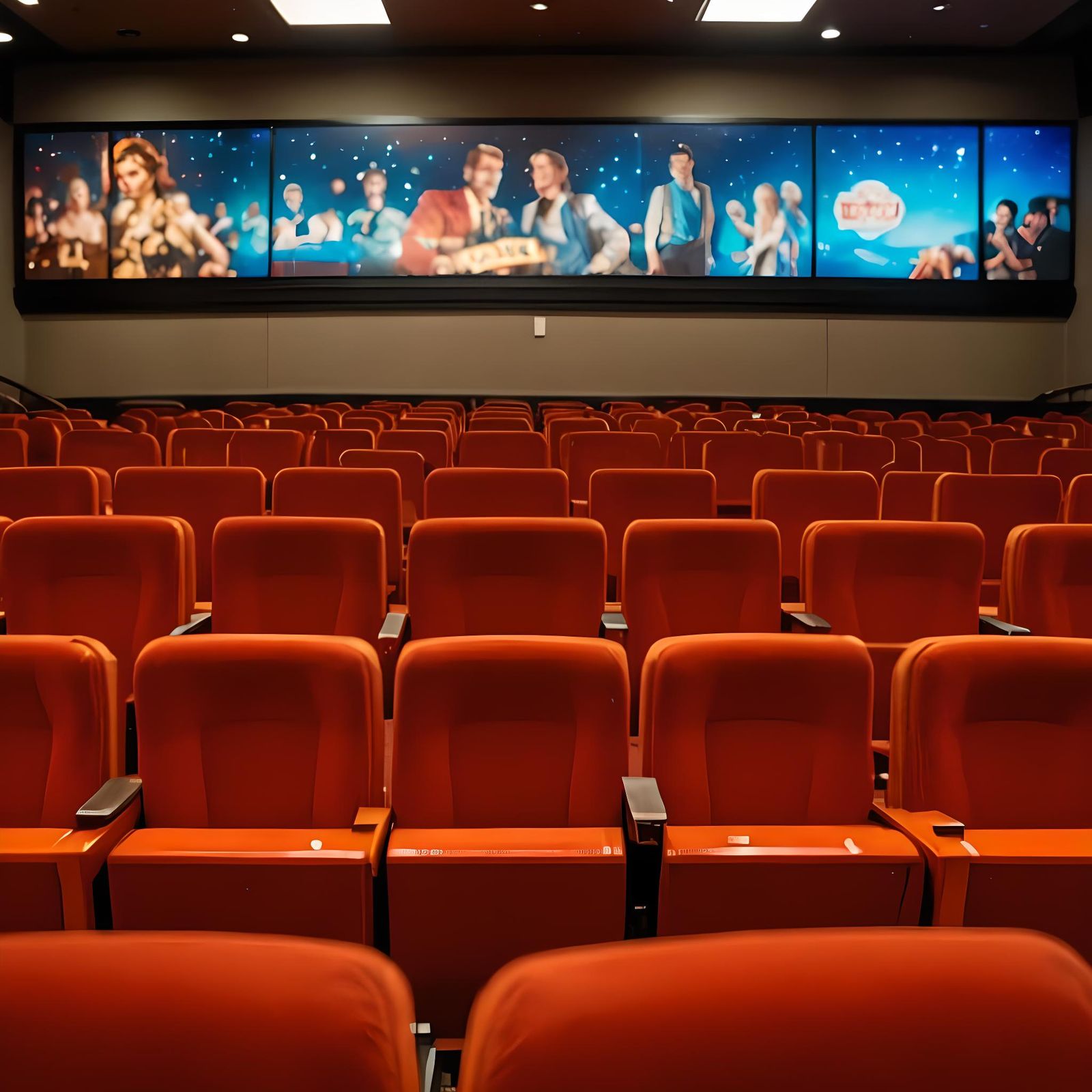 Classic Movie Theater Interior: Professional Photography