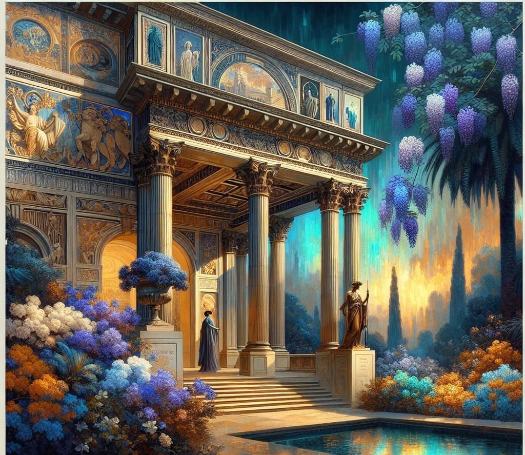 Classical Art Deco Masterpiece with Glorious Garden