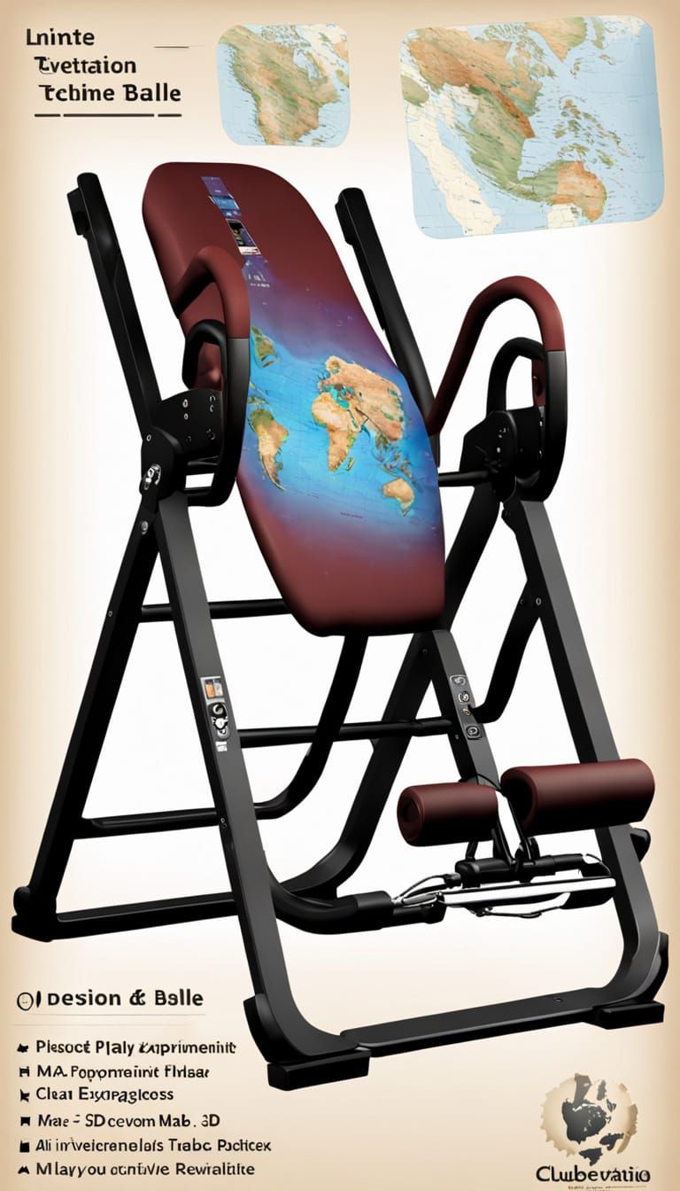 Clubevtation Inversion Table with Map
