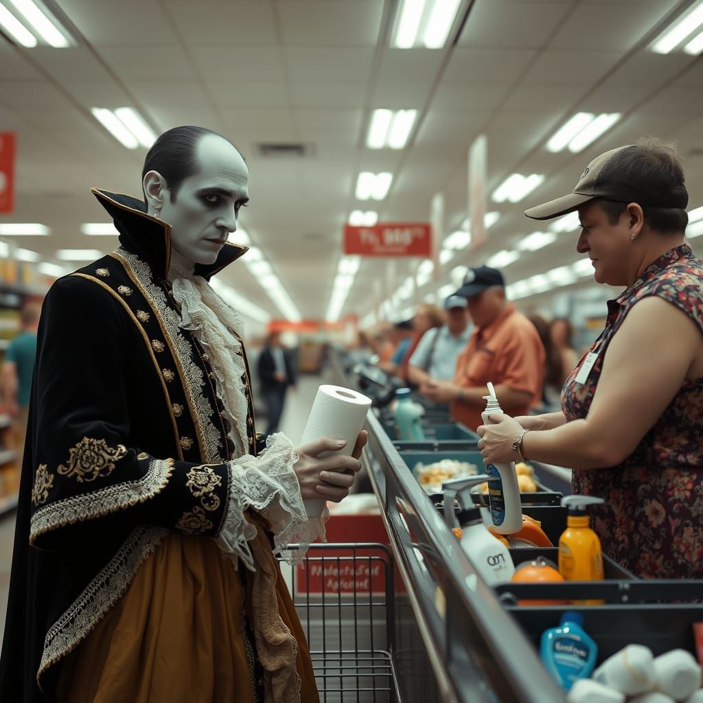 Vampire in Suburban Drudgery