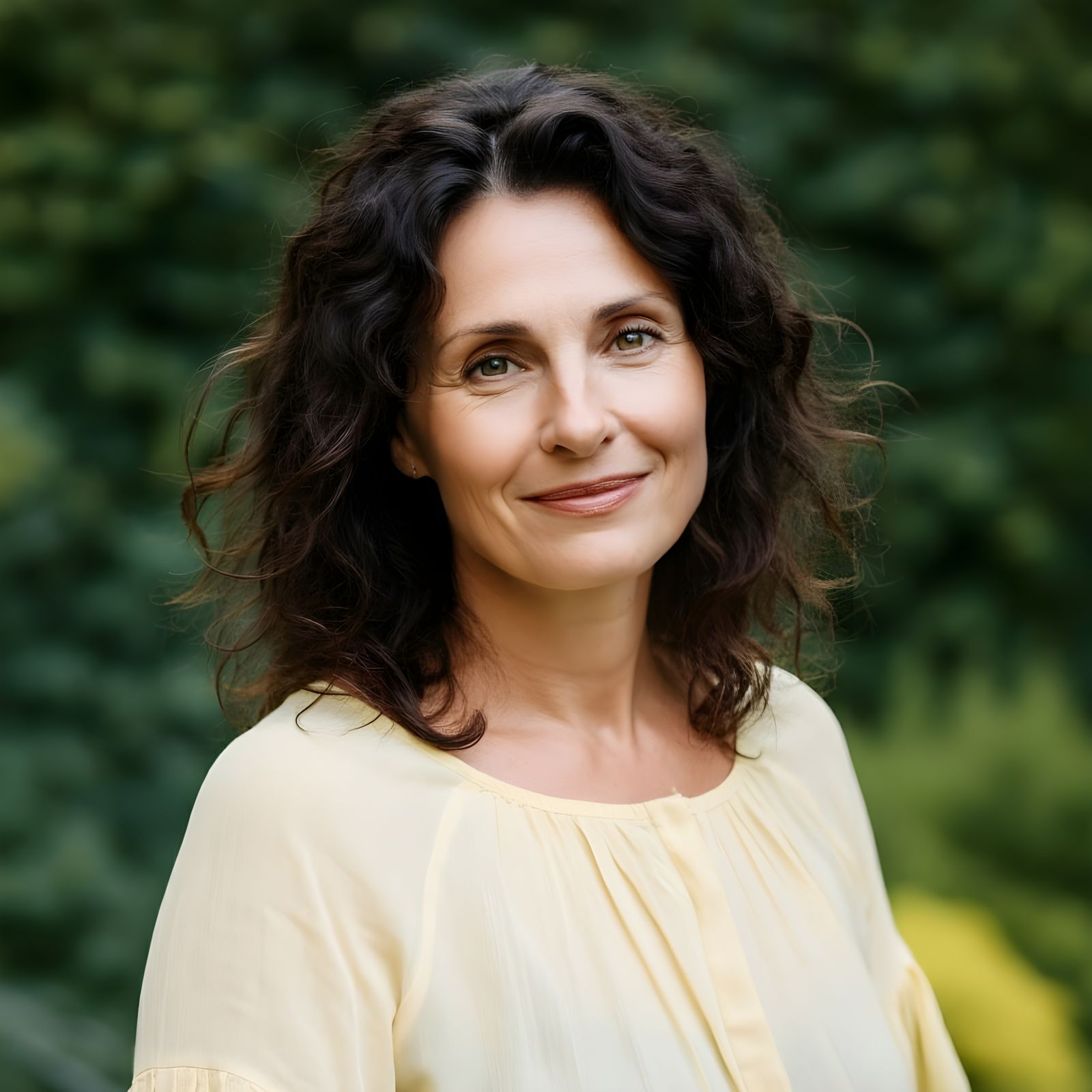 Elegant Woman in Soft Light