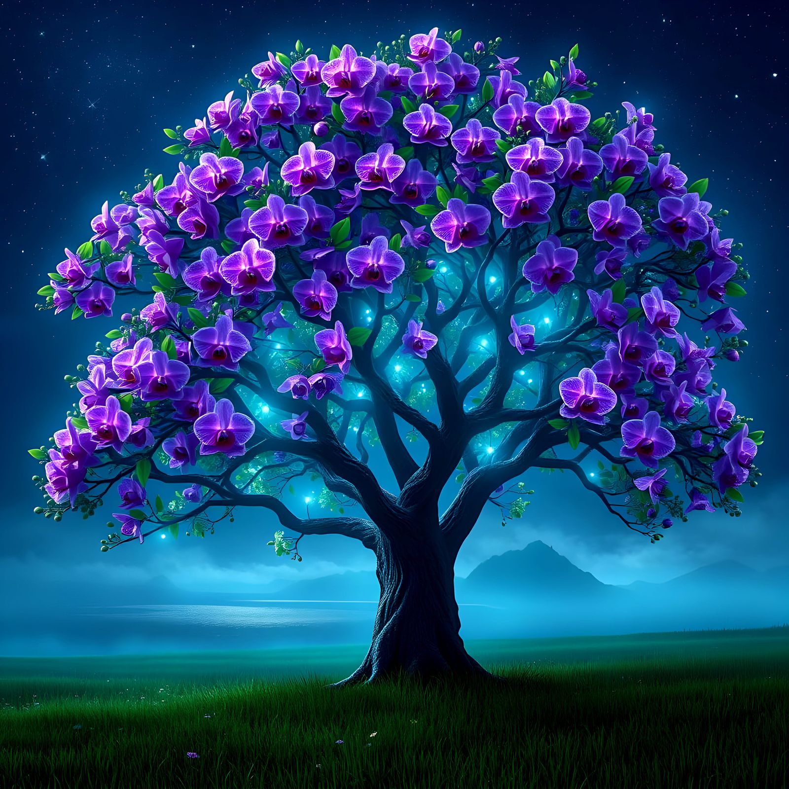 Enchanted Orchid Tree