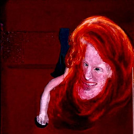 Portrait of a Red-Haired Woman