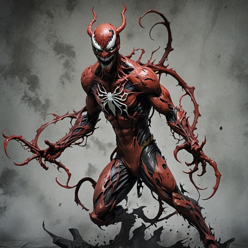 Ichigo Kurosaki Embodies Carnage in Dark Art Style
