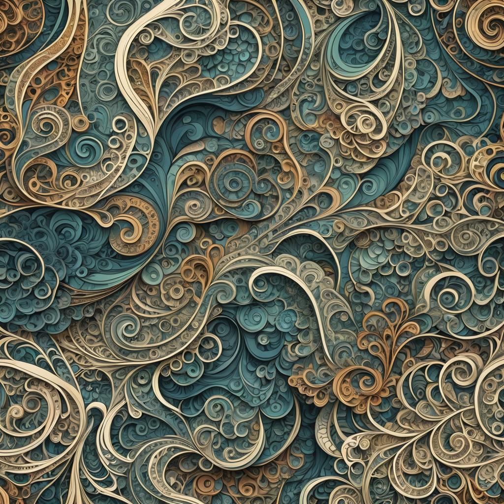 Abstract Movie Posters with Vector Fractals